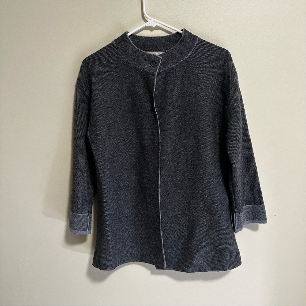 Benedetta B. Women Gray Cardigan Size M - Picture 5 of 5